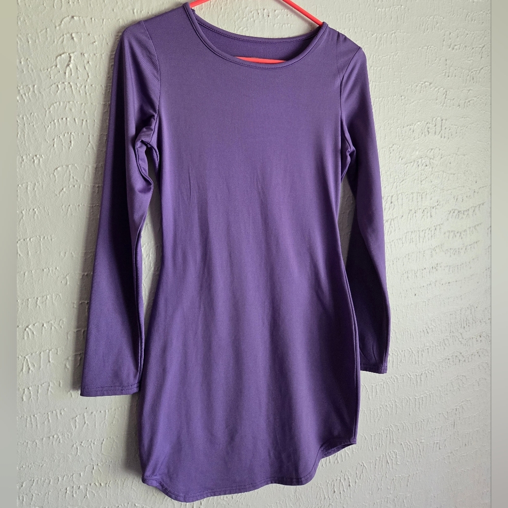 Purple Long Sleeve Women's Top